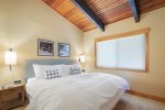 Mammoth West 135: Primary Bedroom with a King Size Bed